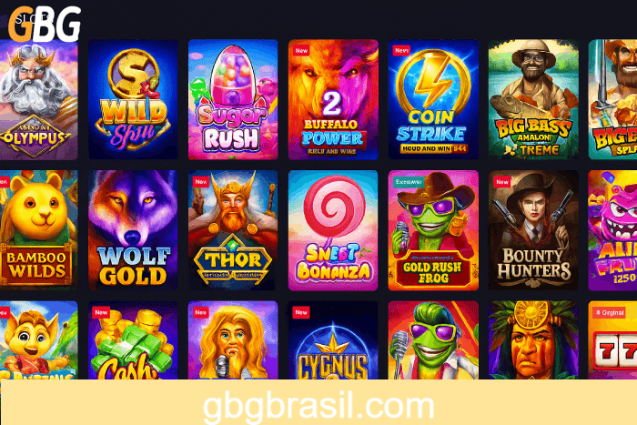 Slots populares Cassino GBG bônus e diversão